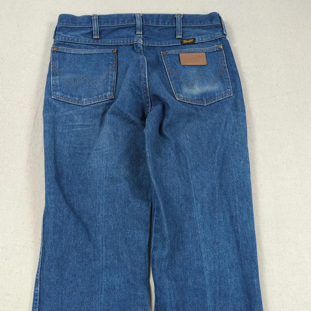 Vintage Wrangler Jeans Mens 32x32 Blue Western Cowboy Cut 936 Rodeo Rancher 90s